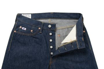 SD-800 15oz Natural Indigo Taperd Fit -One Wash-31,, small image number 6