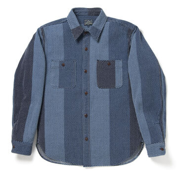 5658 KATSUO SASHIKO SHIRT-B-36,B, small image number 1