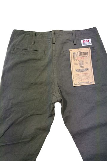 ONI718CH-GOL Chino Pants Grayish Olive,, small image number 3