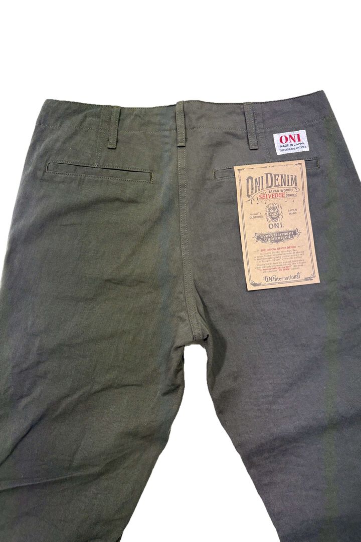 ONI718CH-GOL Chino Pants Grayish Olive,, medium image number 3