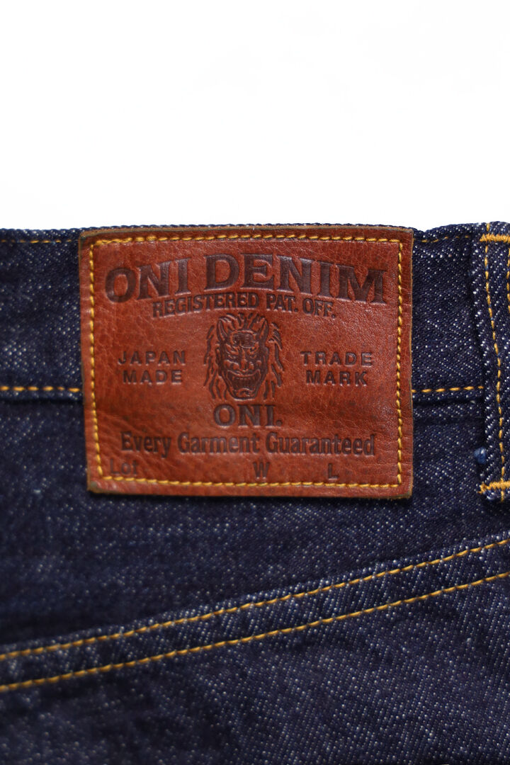 ONI222 15oz Low Tension Denim Wide Straight-One Wash-32,, medium image number 1