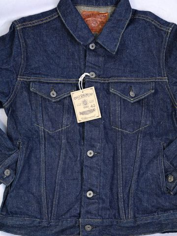 ONI-02527P-ZR 20oz Secret Denim 3rd Type Jacket with handwarmers