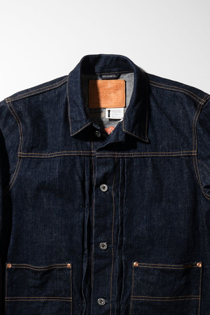 XX601 (SP4) "XXXX-EXTRA" EMB DENIM JACKET 15.8OZ ORGANIC COTTON,, medium image number 3