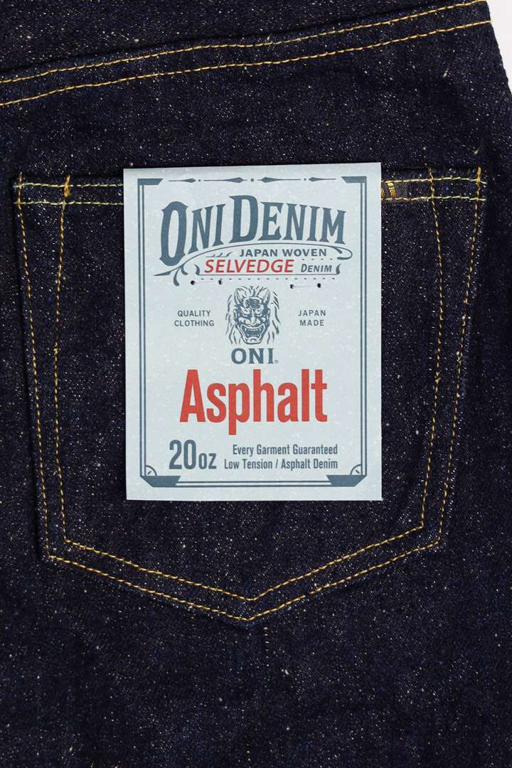 ONI266-Asphalt 20oz Asphalt Denim Relax Straight,, medium image number 5