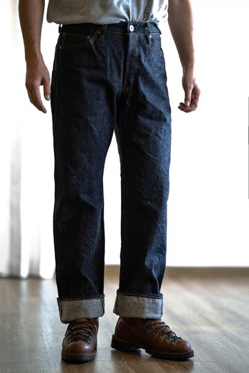 M1803 (001) 17oz Heavy Gauge Jeans / Straight-One Wash-29,, small image number 2
