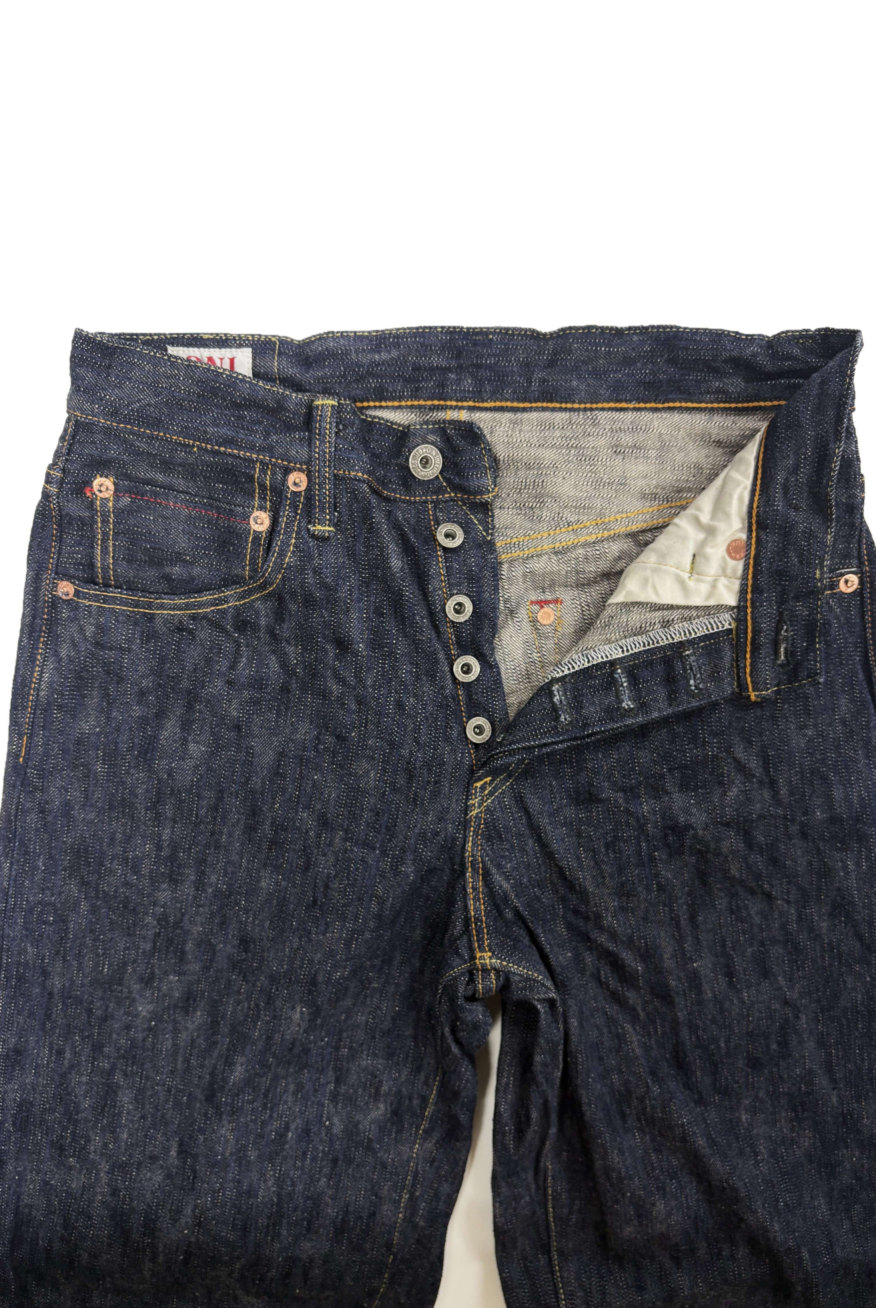 DENIMIO | ONI822-鬼KASE 16oz Natural Indigo ONIKASE Super Wide Tapered