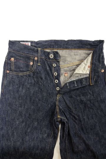 ONI822-鬼KASE 16oz Natural Indigo ONIKASE Super Wide Tapered,, small image number 1