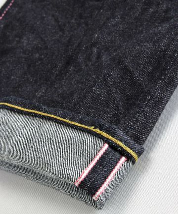 G017-MB Copper Label14.7oz Deep Colored Selvedge denim tight Straight-One Washed-30,, small image number 9
