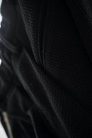233PT20 Ancient Dyed Sashiko / W-Tuck Pants,LOGWOOD BLACK, small image number 4