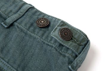 【Pre-Order】1945  Indigo Green Baler Pants Regular Straight,INDIGO GREEN, small image number 7