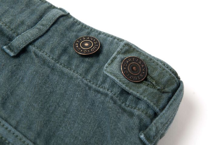 【Pre-Order】1945  Indigo Green Baler Pants Regular Straight,INDIGO GREEN, medium image number 7
