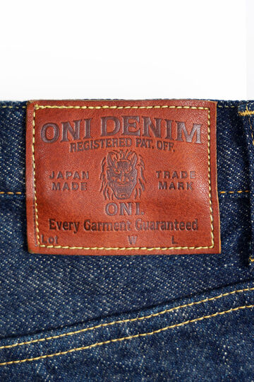 ONI246ZR-KABEG 20oz Secret Denim Kabuki Selvedge weft Beige Neat Straight,, small image number 0