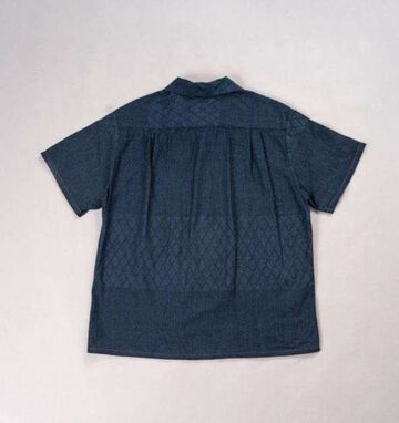 GZ-ALOHA-KN ALOHA S/S Shirt Kendo (BL),BLUE, small image number 1