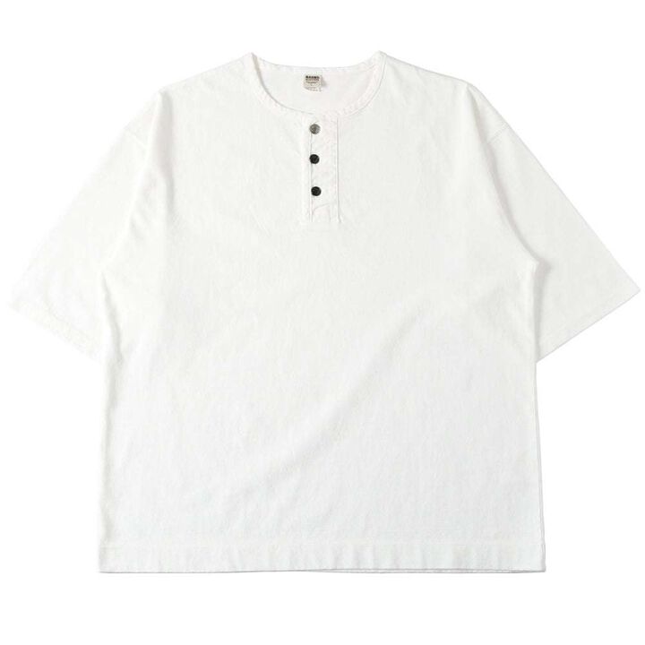 BR-25207【BIG COZUN】COZUN Native Concho Work Henley Neck T-Shirt【Button Works】,OLIVE, medium image number 5