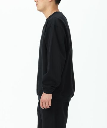 JLS1030M31 BASIC SATIN SHIRT-BLACK-XL,BLACK, small image number 3