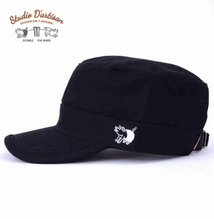 Studio D'Artisan 7222 Work cap (Brown, navy, black),NAVY, medium image number 6