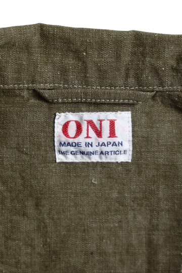 ONI03101-HC 8.3oz Heavy Chambray Coverall-KHAKI OLIVE-38,KHAKI OLIVE, small image number 3