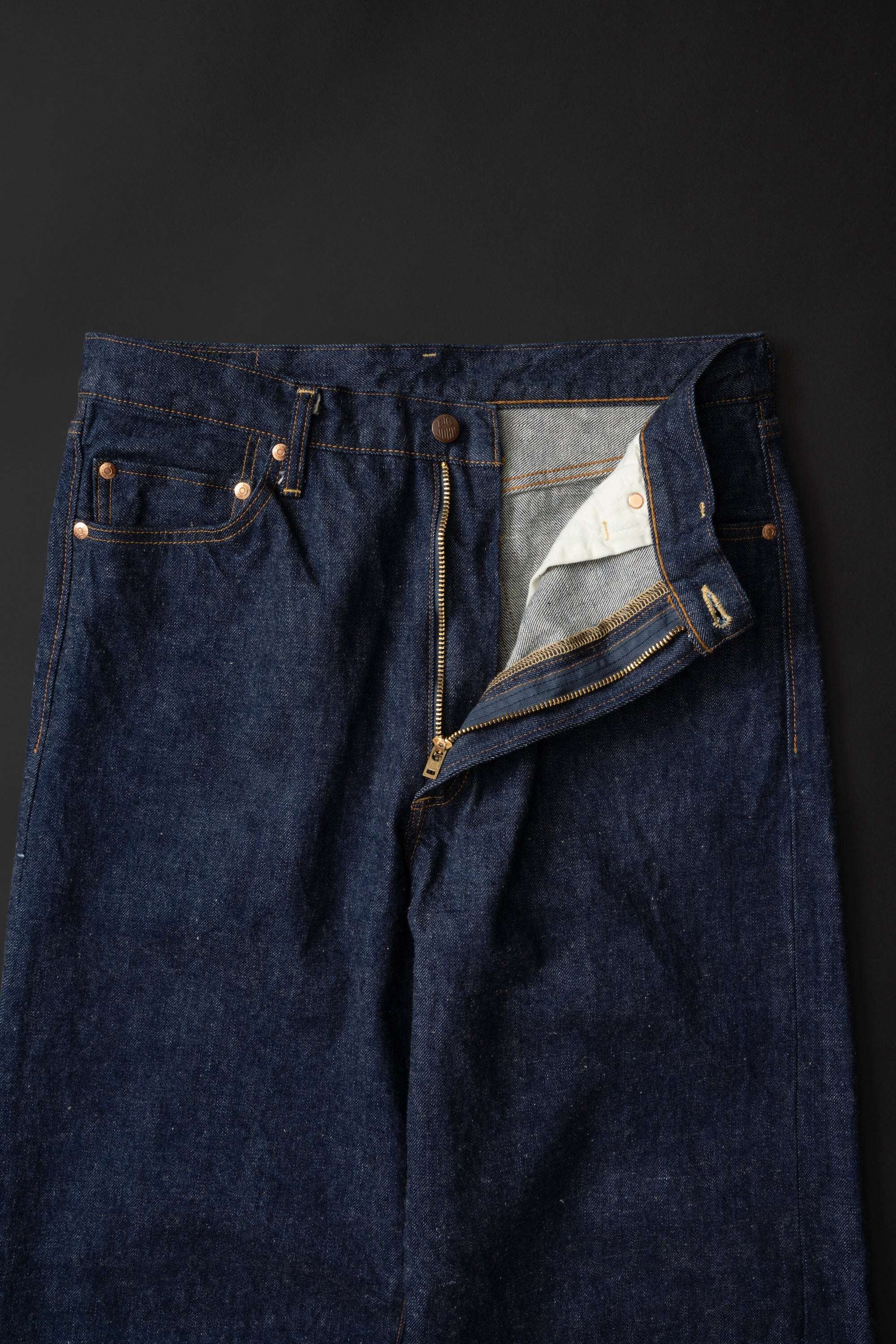 S1950R (001R) 13oz ISHIKAWADAI JEANS WIDE