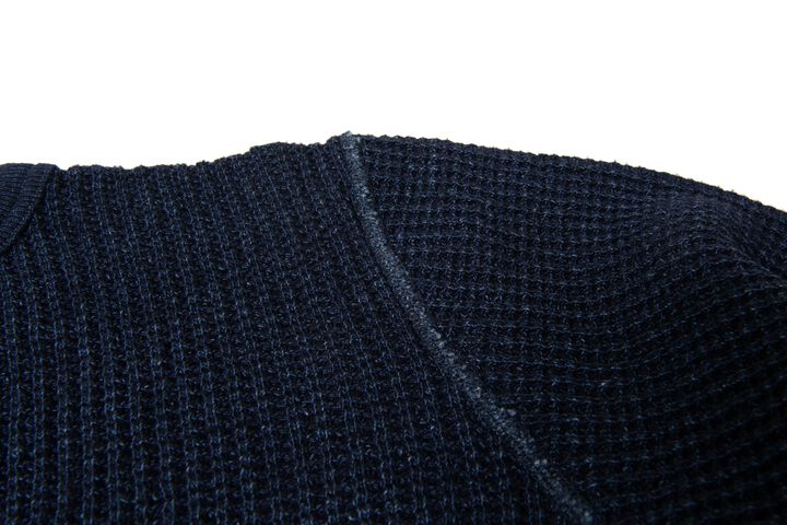 8191 Indigo Thermal T-Shirts,INDIGO, medium image number 3