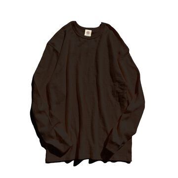 SJSLT-SC01 "Samurai Cotton Project" Long Sleeve Shirt-LIGHT KURI-S,LIGHT KURI, small image number 7
