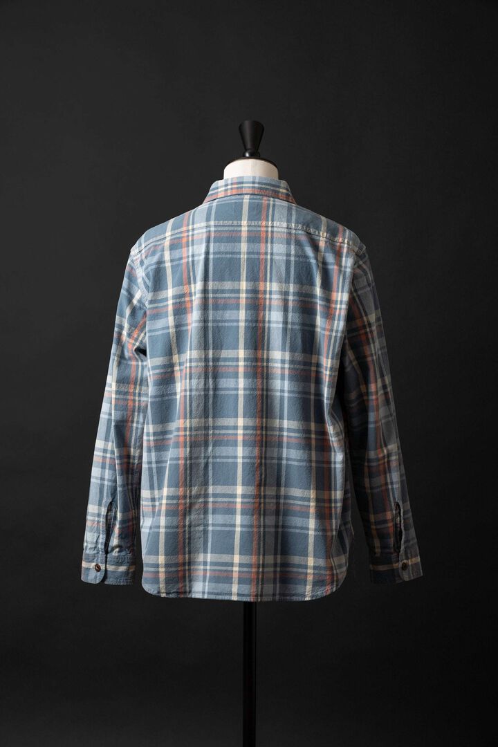 MS012G INIDIGO CHECK SHIRT,02, medium image number 10