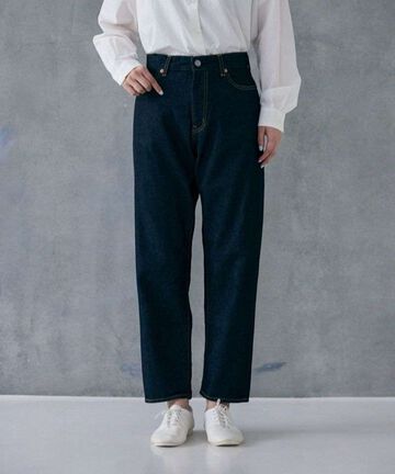 STJE1102 12OZ CROPPED JEANS【WOMEN'S】,INDIGO, small image number 13