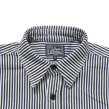 D5335H 14oz Hickory Work Shirt -44-One Wash,, small image number 2