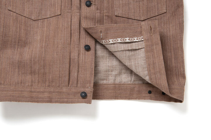 SP-109 16oz Kakishibu EXTREME DENIM (極) Slub Denim Jacket,, medium image number 6