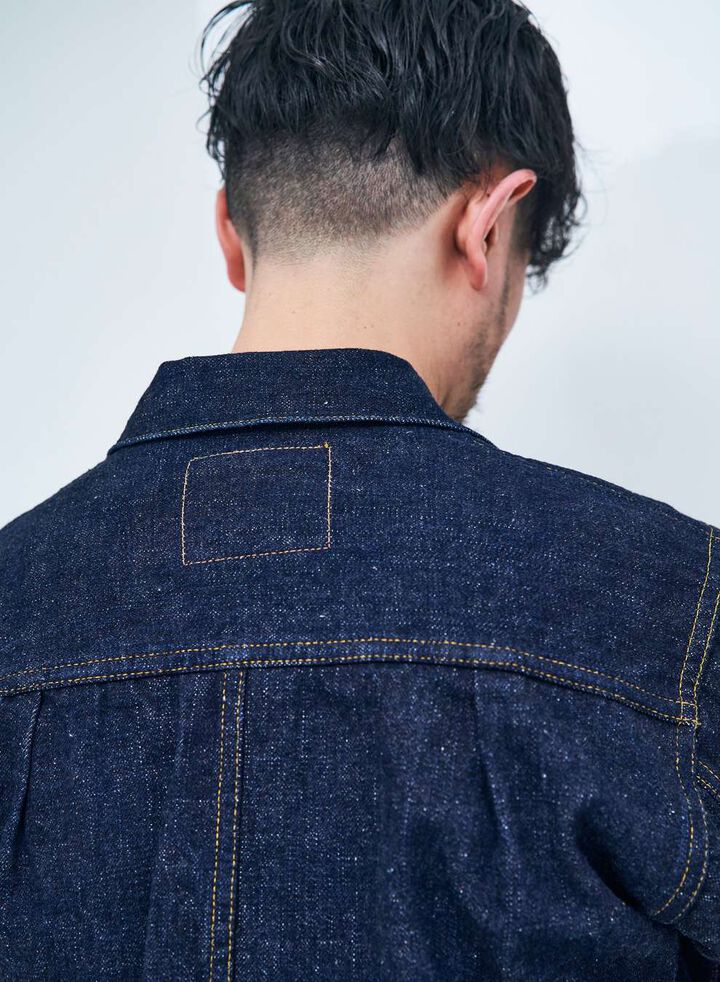 S556VX 17oz Zero+ Type 1 Denim Jacket with T-BACK spec,, medium image number 3