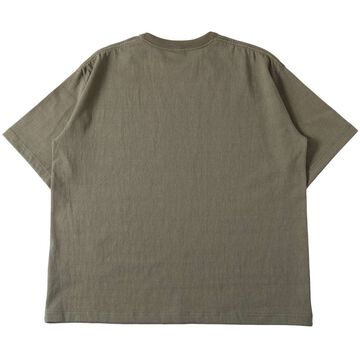 BR-25218 Heavyweight Crossover Neck S/S Print T-shirt【ALASKAN MALAMUTE】,CHARCOAL, small image number 5