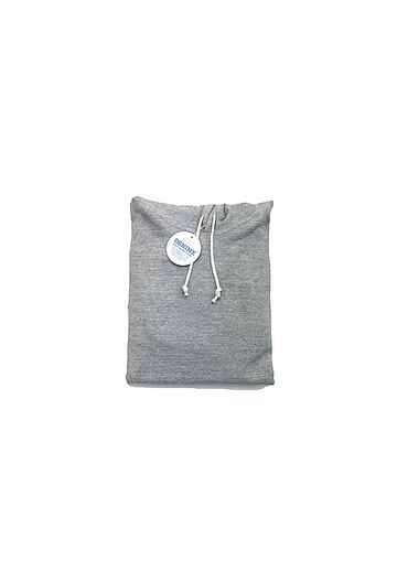 Lot 270 88/12 Heather 4-Needle Raglan Hoodie,GRAY, small image number 0