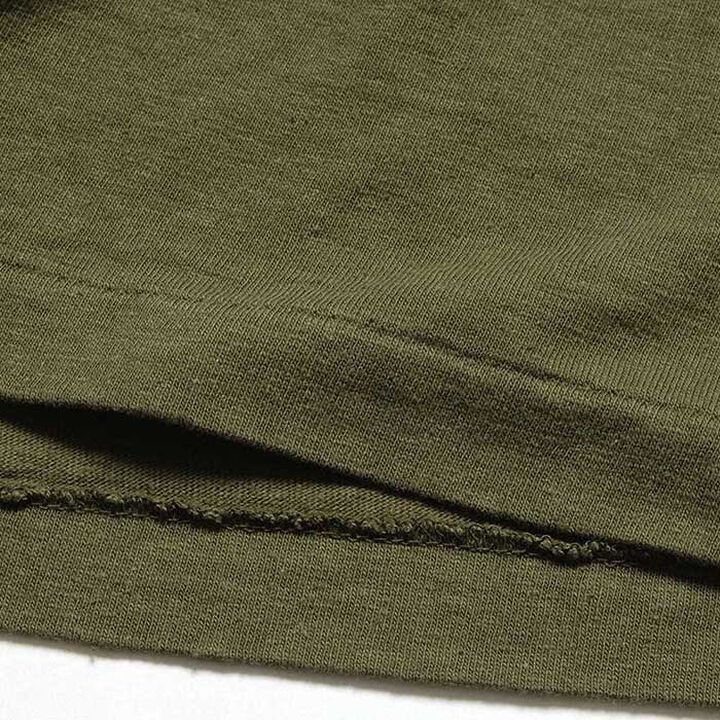 HBP-016 Henry Neck Long Sleeve T-Shirt (6 COLORS),OLIVE, medium image number 10