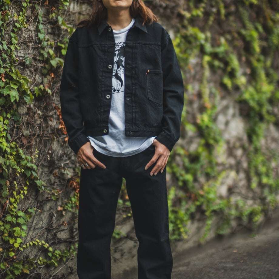 TCB jeans Late S40's BKBK セットアップ 46/36 TCB Late S40's Jeans BKBK 14oz