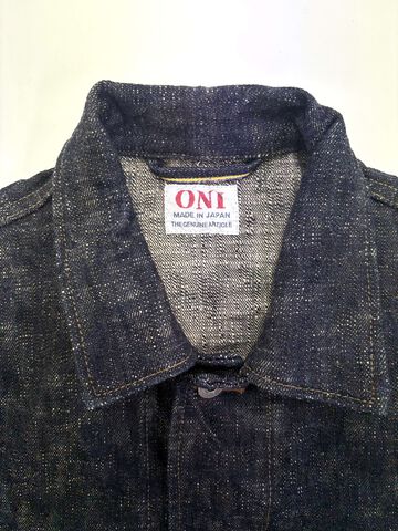 ONI03502-KASURI 17oz ONI Kasuri Denim Coverall,, small image number 2