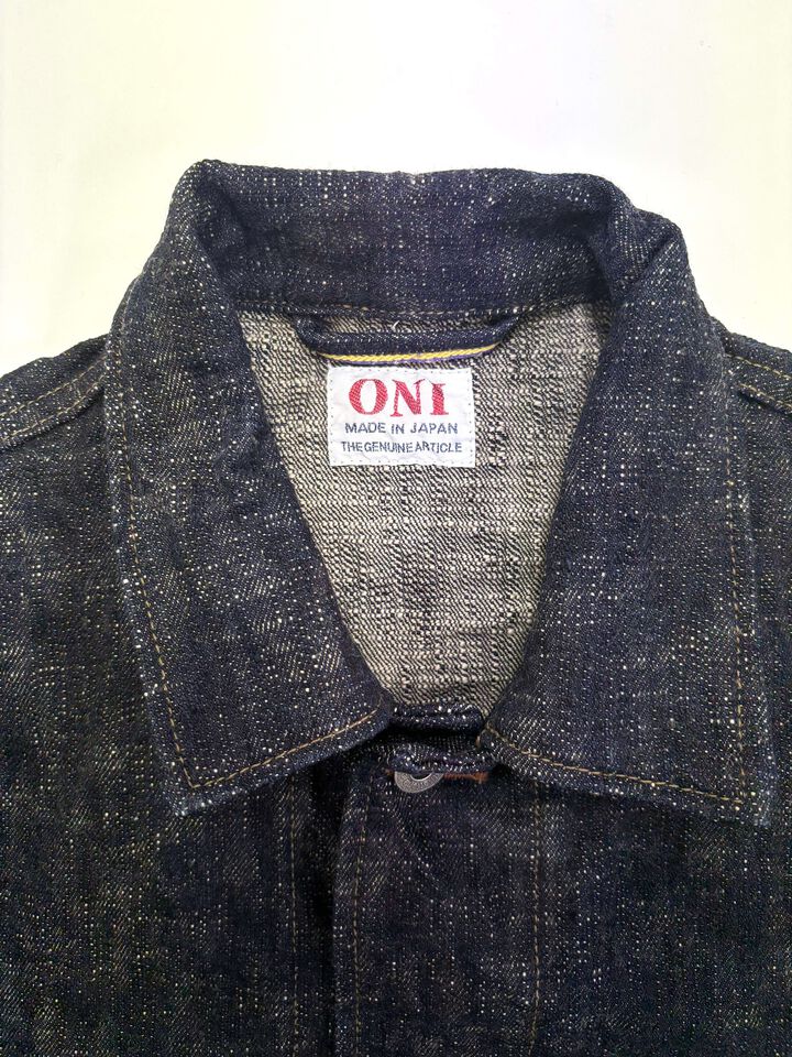 ONI03502-KASURI 17oz ONI Kasuri Denim Coverall,, medium image number 2