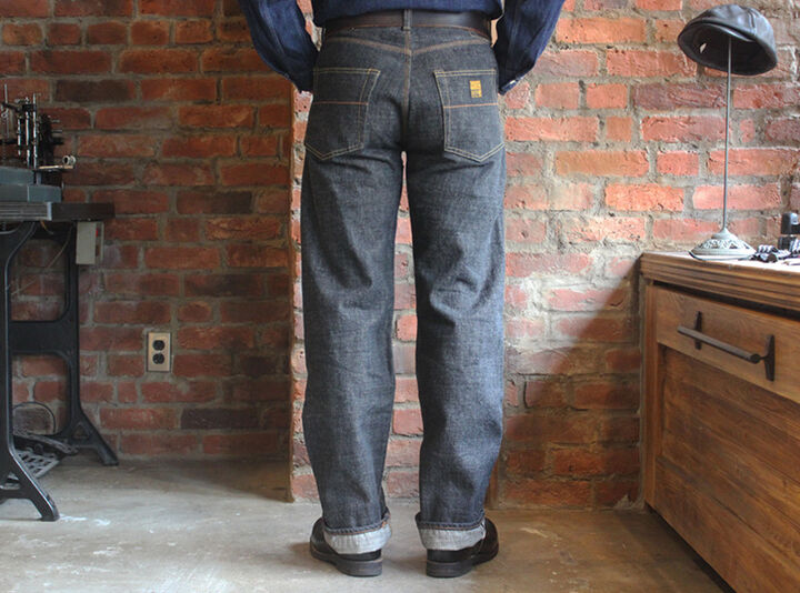 TRP1606BK W Knee Standard Black Dirt Denim,, medium image number 5