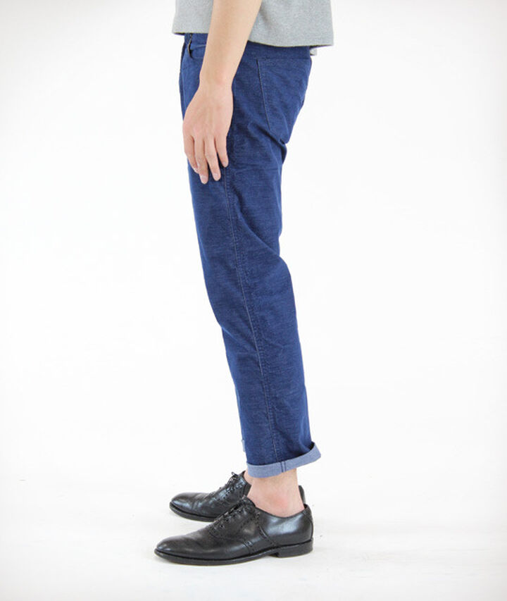 JB2101 TC CORDUROY ANKLE CUT SLIM STRETCH (Navy),, medium image number 13