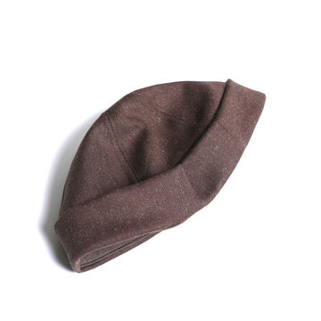 TR23AW-704 Kemp Brimless Cap (BLACCK, BROWN),BROWN, small image number 5