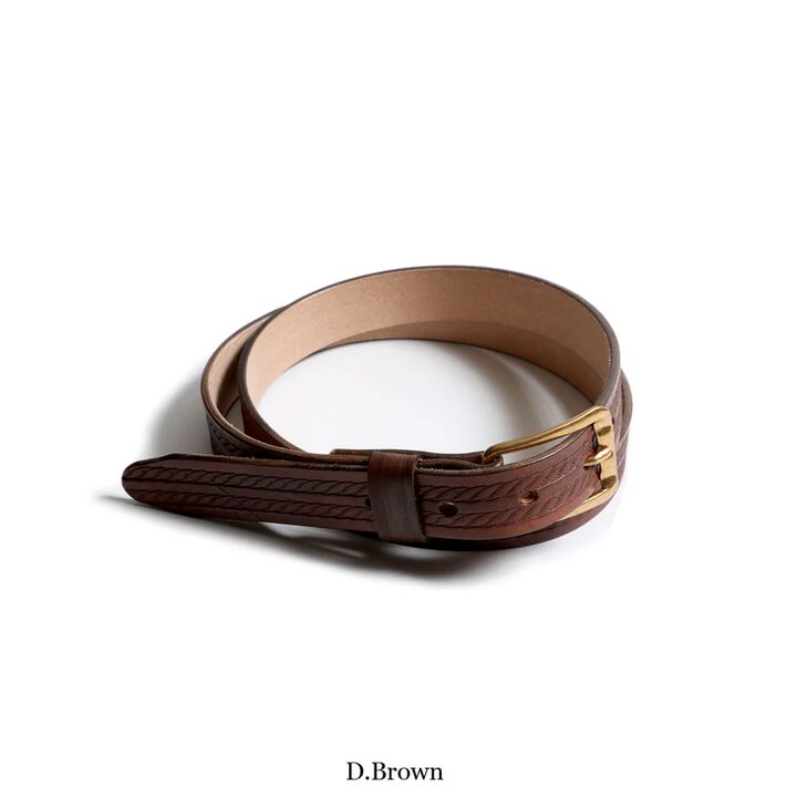 TR25SS-802 Western Narrow Belt,BROWN, medium image number 0