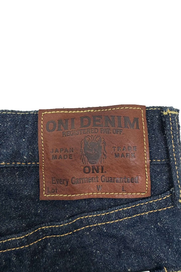 ONI622CCD-GOLV 15oz Crushed Concrete Denim Weft: Grayish Olive Kabuki Selvedge Relax Tapered,, medium image number 7