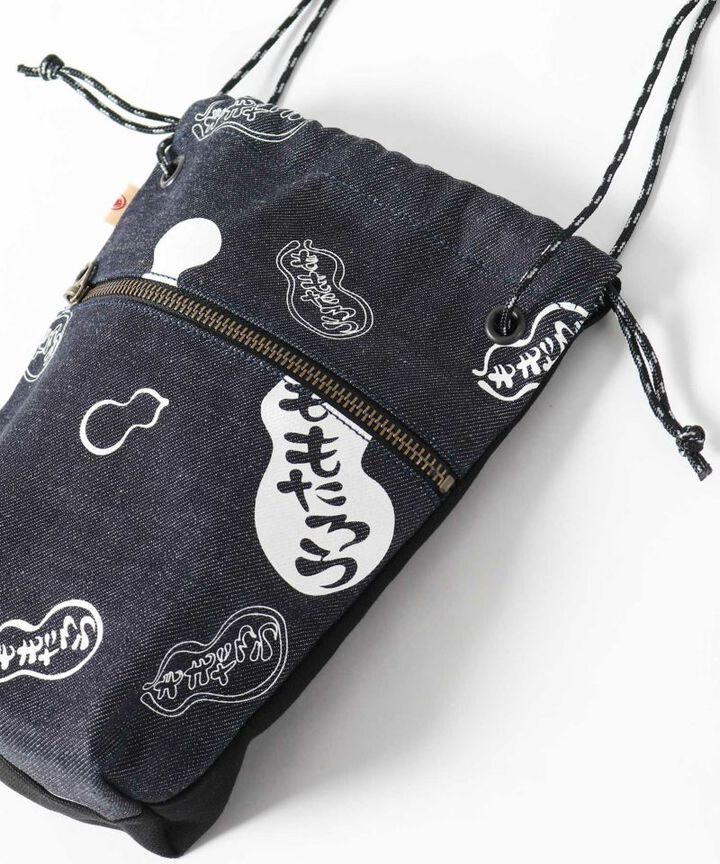 MZBG0039 11.5OZ Denim Drawstring Bag,, medium image number 6