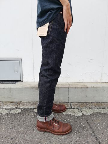 ONI-922HM-NXX 17oz "Hand-Sewn" High Rise Relax Tapered New XX Low Tension Slub Denim,, small image number 27