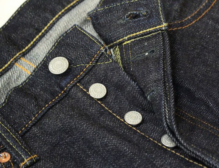 Momotaro Jeans 0105SP 15.7oz Deep Colored Indigo Going to Battle Label narrow tapered,, medium image number 4