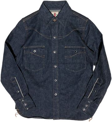 SWD-L02 : Flying denim western shirt-XXXXL,, small image number 0