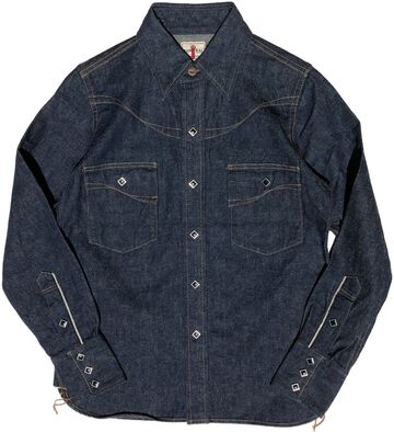 SWD-L02 : Flying denim western shirt-M,, small image number 0