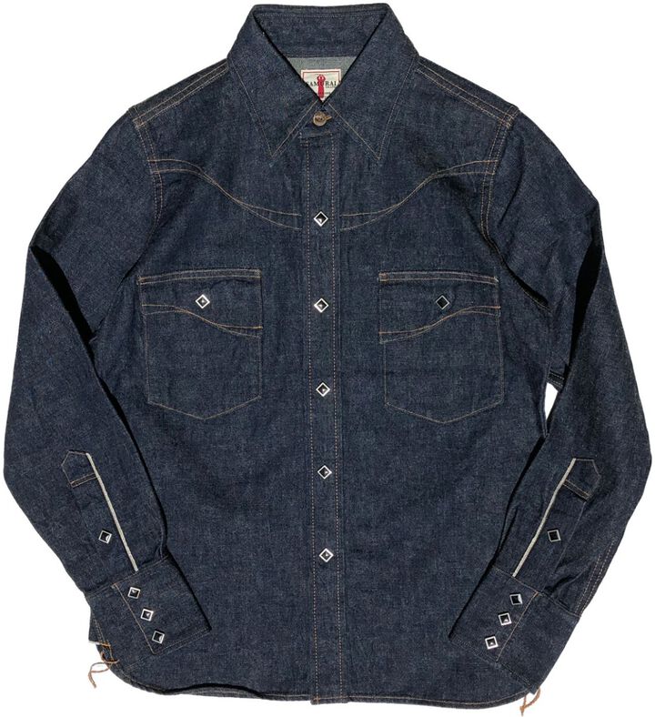 SWD-L02 : Flying denim western shirt-XXXXL,, medium image number 0