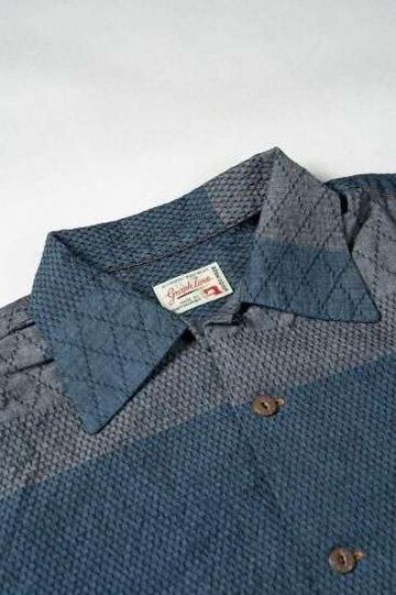 GZ-ALOHA-KN ALOHA S/S Shirt Kendo (BL),BLUE, small image number 2