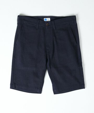 JBSP1000 7oz Sashiko Indigo Jacuard Shorts,INDIGO, small image number 1