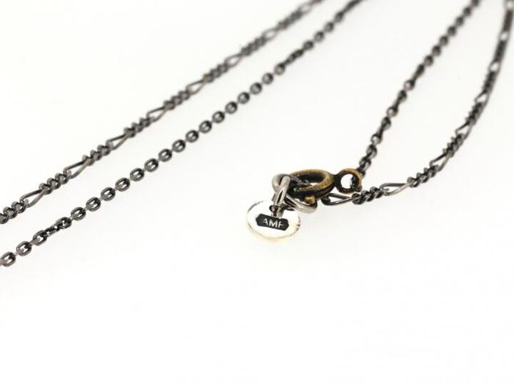 HYJK-136RD-SV Silver Blink Anchor Necklace,, medium image number 2