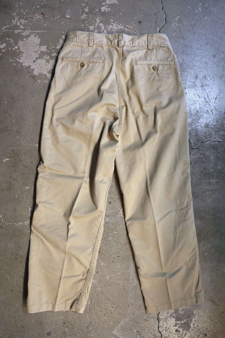 03-5021 TUCK WIDE TOROUSERS (40 KHAKI),, medium image number 1